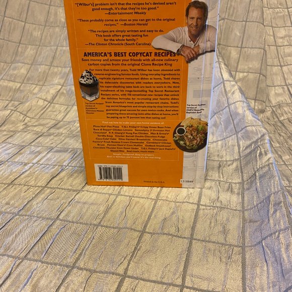 Todd Wilbur Top Secret Restaurant recipes 3 book - Picture 3 of 6